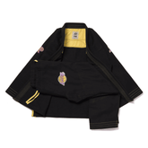 Albino & Preto A&P x NBA BJJ Gi Black Pearl Weave Jiu Jitsu Kimono