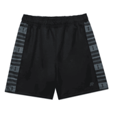Albino & Preto Thaqafa Fitted Shorts Black BJJ Training Shorts