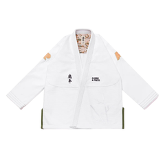 Albino & Preto Batch 110 Year of the Tiger White BJJ Gi with Bag