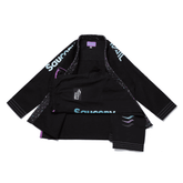 A&P x Saucony BJJ Gi Black Pearl Weave Jiu Jitsu Kimono with Free Bag