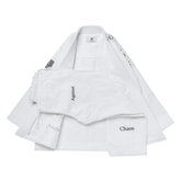 Albino & Preto TSWT BJJ Gi White Black Pearl Weave Kimono Uniform