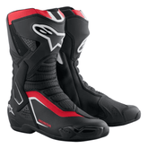 Alpinestars SMX-6 V3 Motorcycle Boots Black/Red/White Racing Boots