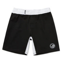 BJJ NoGI Shoyoroll Atlas Competitor Training Fitted Shorts Black
