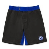 BJJ NoGI Shoyoroll Azure Competitor Training Fitted Shorts Black