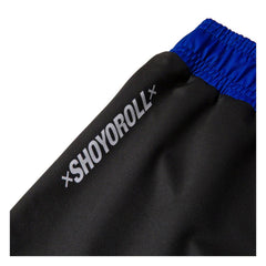BJJ NoGI Shoyoroll Azure Competitor Training Fitted Shorts Black