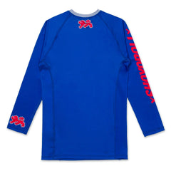 BJJ NoGI Shoyoroll Batch 145 SuperLite Retro LS Training Fitted Rash Guard