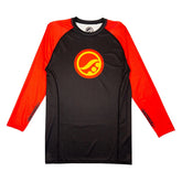 BJJ NoGI Shoyoroll Batch 146 BlackSTAR Retro LS Training Rash guard
