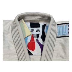 Albino & Preto x Nike BJJ Gi Natural Pearl Weave Jiu Jitsu Kimono