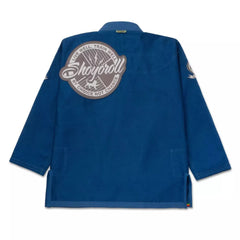 BJJ Gi Shoyoroll Atlas Blue Jiu Jitsu Kimono Sports Uniform 450 GSM with Free Bag