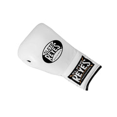 Cleto Reyes Traditional Training Gloves – White | Handcrafted Mexican Leather Lace-Up Boxing Gloves