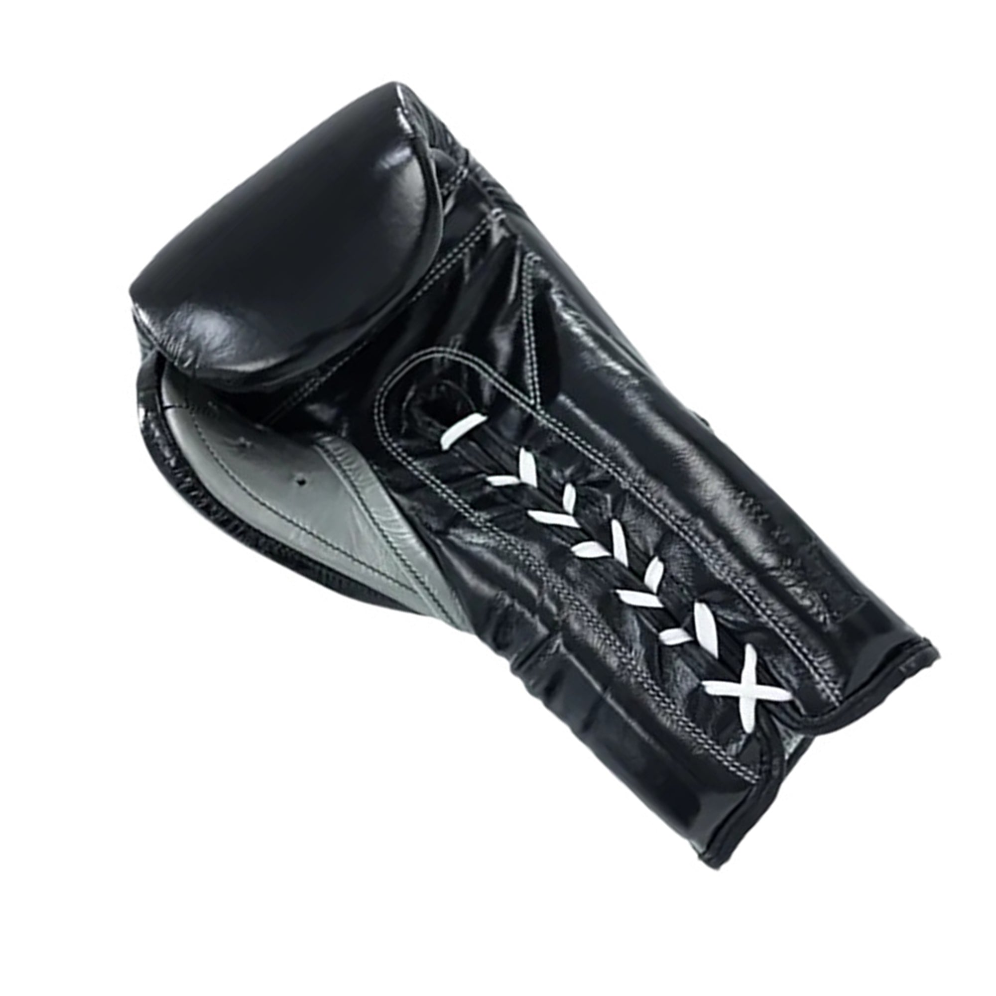 Cleto Reyes Traditional Training Gloves – Black | Handcrafted Mexican Leather Lace-Up Boxing Gloves