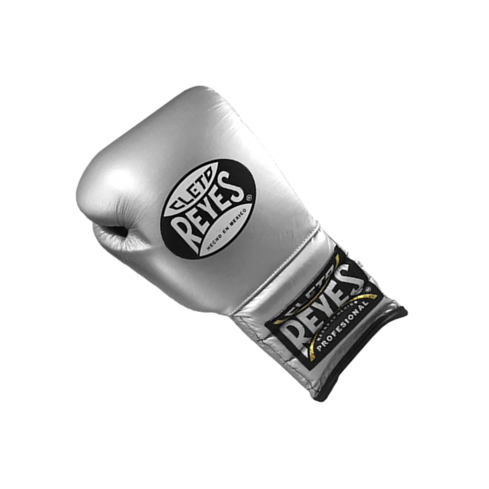Cleto Reyes Traditional Training Gloves – Silver Bullet | Handcrafted Mexican Leather Lace-Up Boxing Gloves