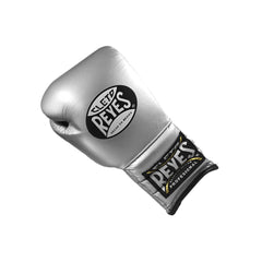 Cleto Reyes Traditional Training Gloves – Silver Bullet | Handcrafted Mexican Leather Lace-Up Boxing Gloves
