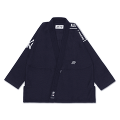 Albino Preto A&P x Yankees MLB 47 BJJ Gi Navy Pearl Weave Kimono