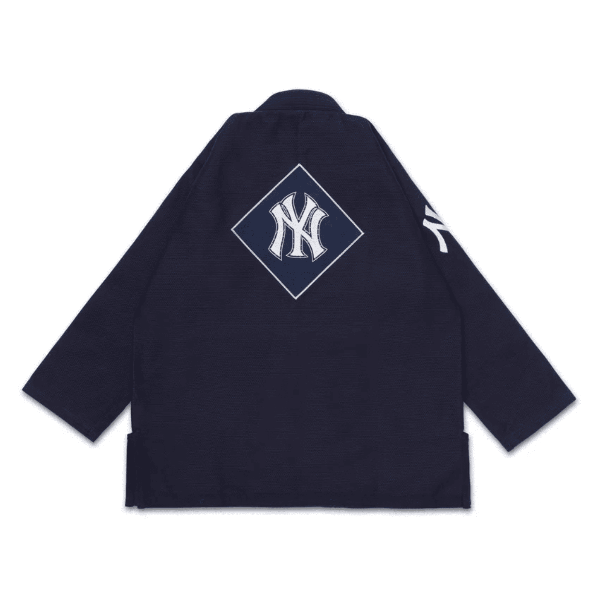 Albino Preto A&P x Yankees MLB 47 BJJ Gi Navy Pearl Weave Kimono