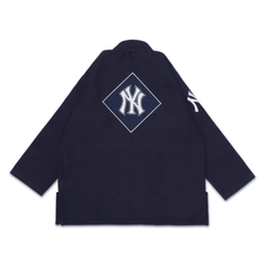 Albino Preto A&P x Yankees MLB 47 BJJ Gi Navy Pearl Weave Kimono