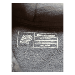 Albino & Preto A&P Snake Logo Hoodie Black Fleece Pullover