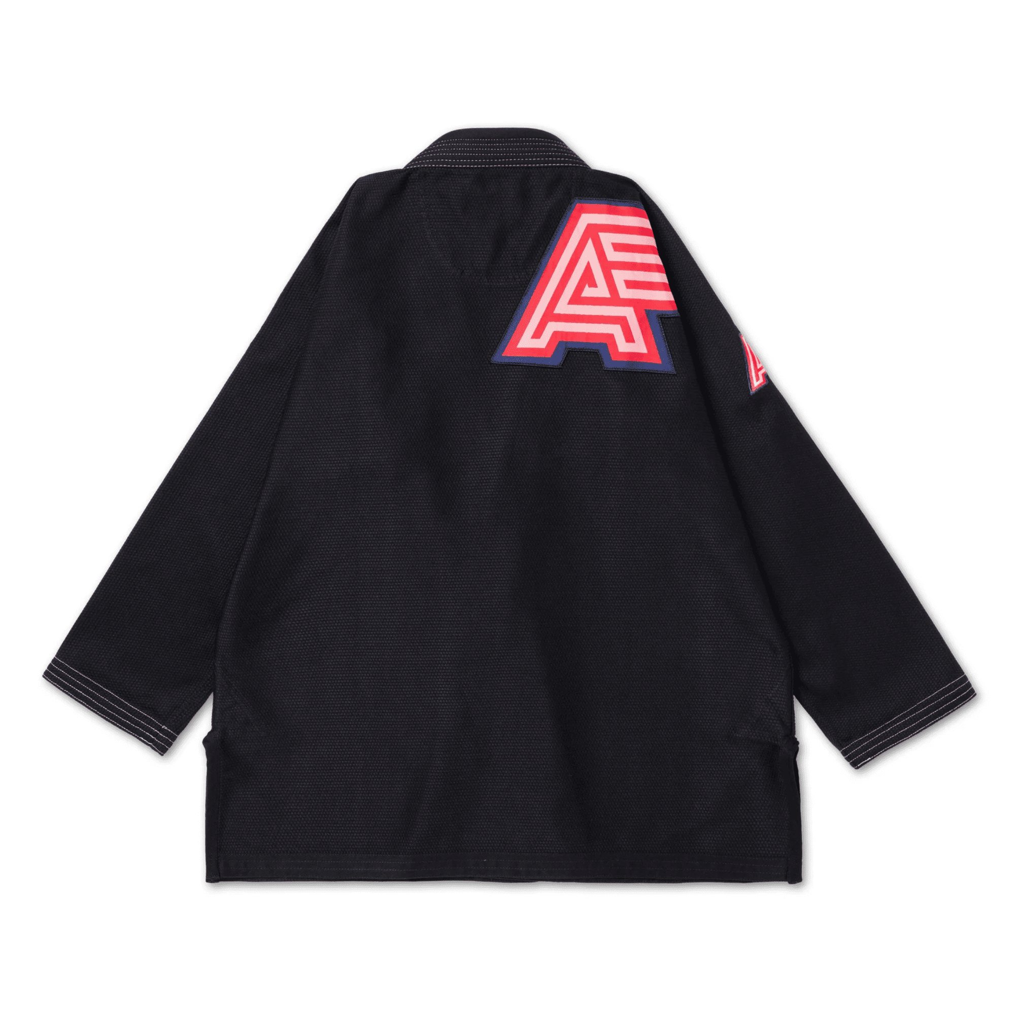 A&P BRP Herringbone Classic Gi White Black Pearl Weave Jiu Jitsu Kimono