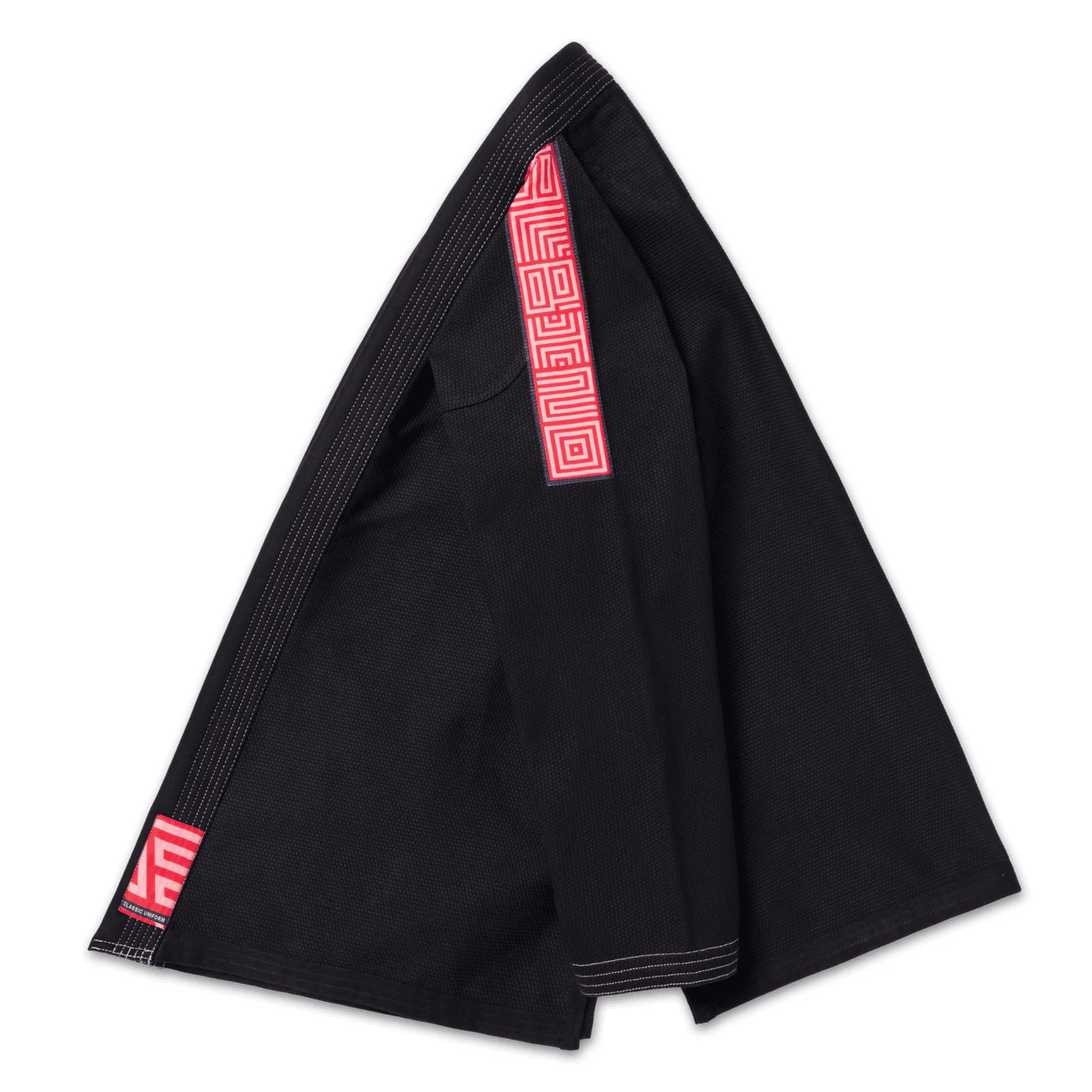 A&P BRP Herringbone Classic Gi White Black Pearl Weave Jiu Jitsu Kimono