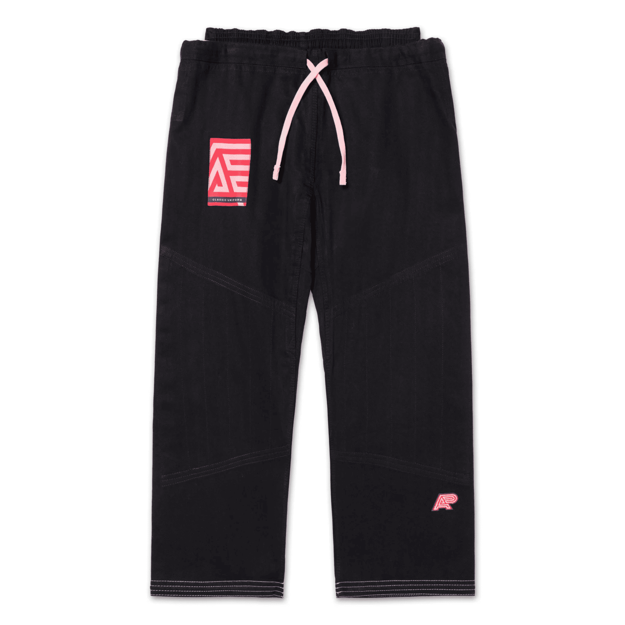 A&P BRP Herringbone Classic Gi White Black Pearl Weave Jiu Jitsu Kimono