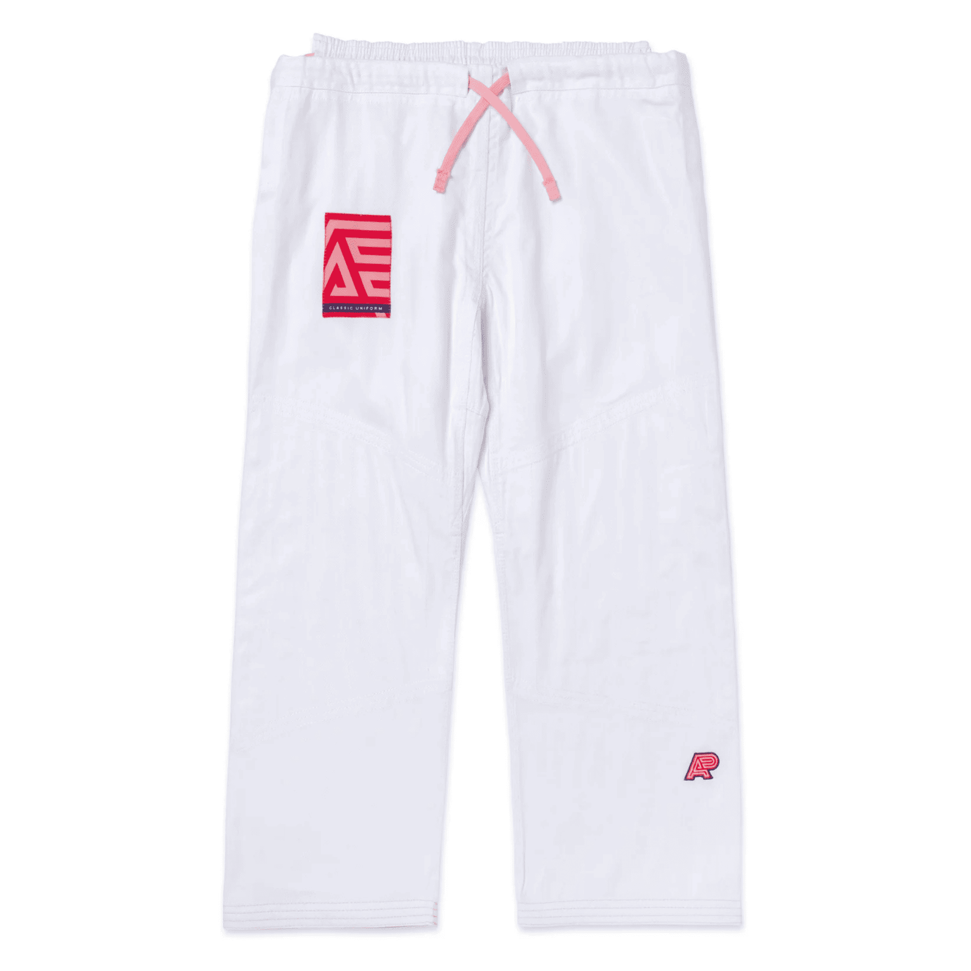 A&P BRP Herringbone Classic Gi White Black Pearl Weave Jiu Jitsu Kimono