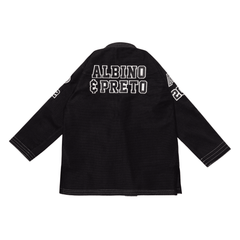 BJJ Gi Albino & Preto Batch 102 University Black Jiu Jitsu Kimono
