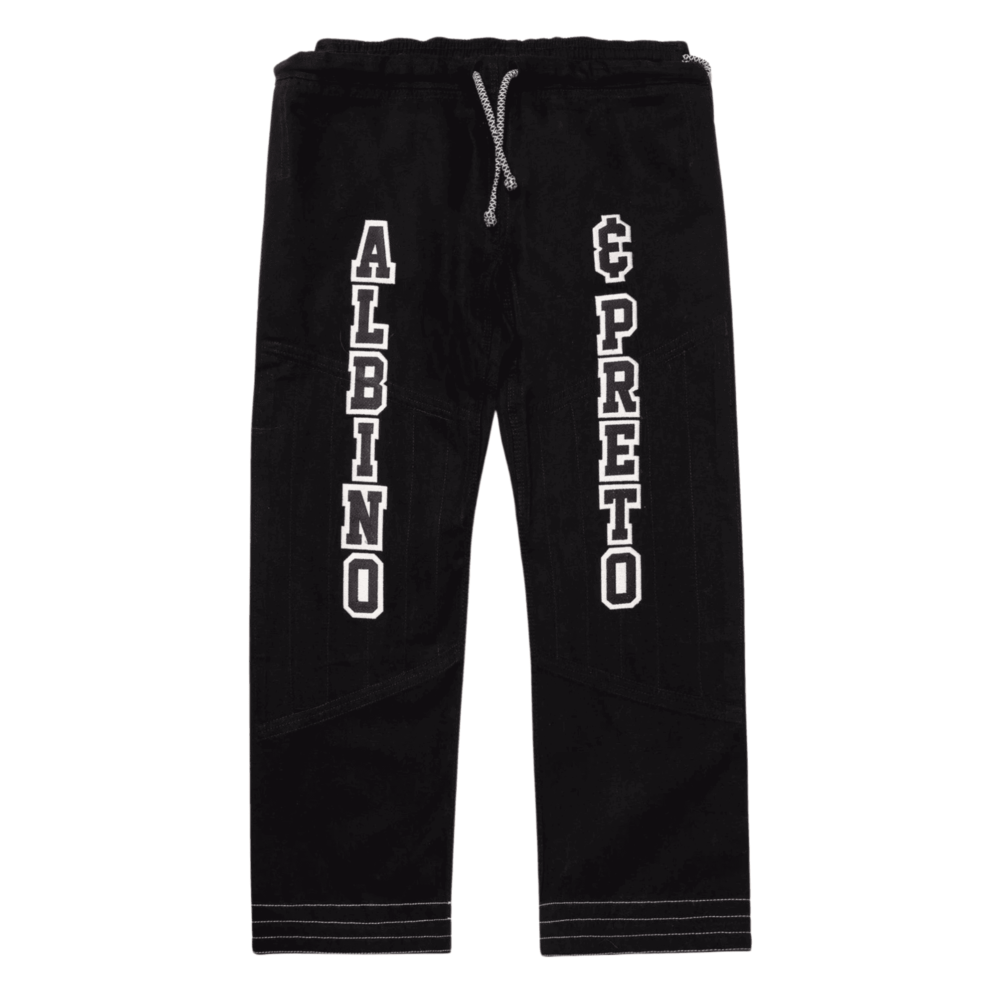 BJJ Gi Albino & Preto Batch 102 University Black Jiu Jitsu Kimono
