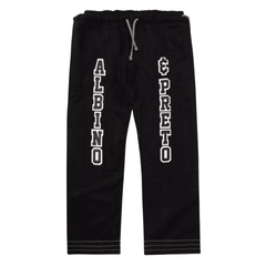 BJJ Gi Albino & Preto Batch 102 University Black Jiu Jitsu Kimono