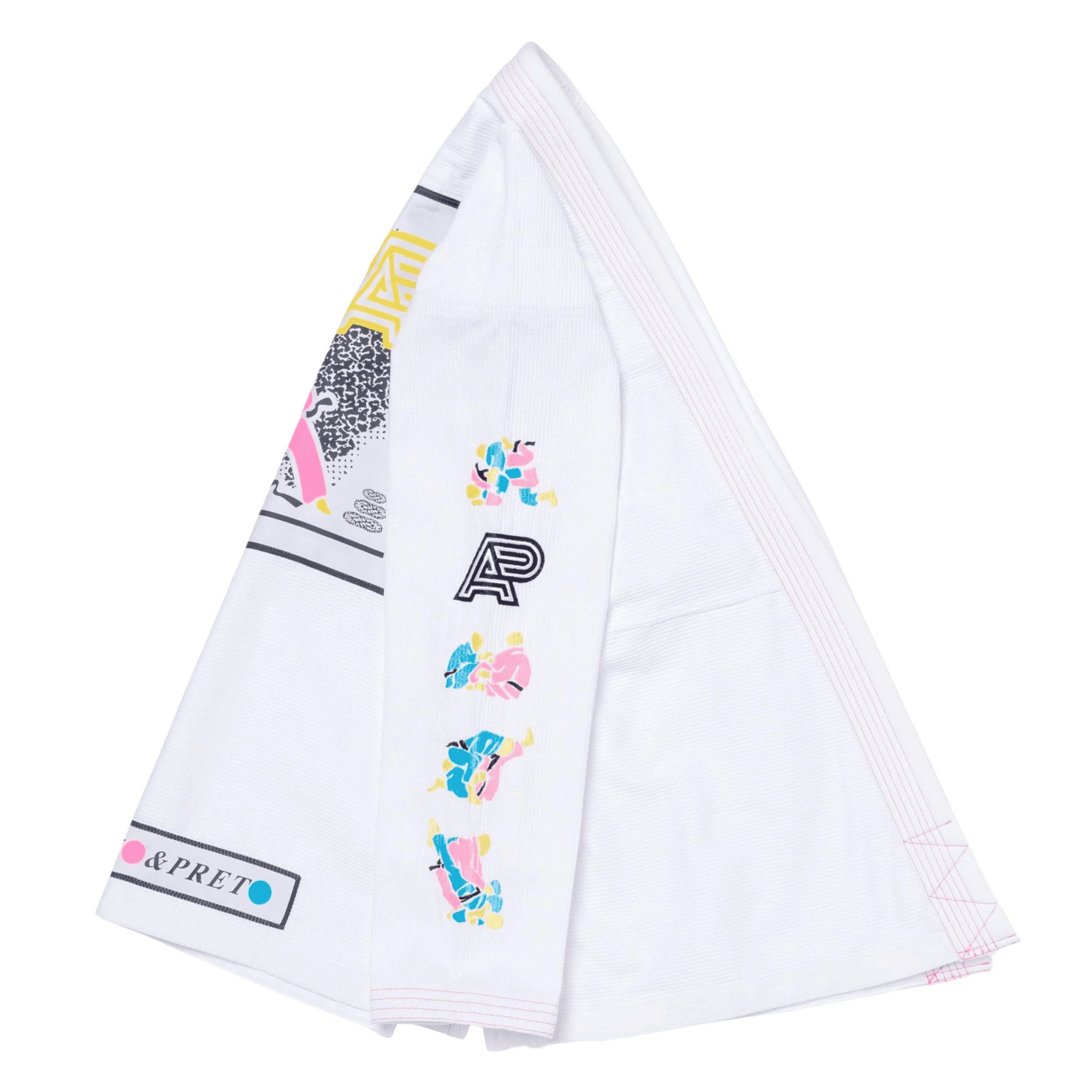 Albino Preto A&P Sanktuary BJJ Gi Pearl Weave Jiu Jitsu Kimono