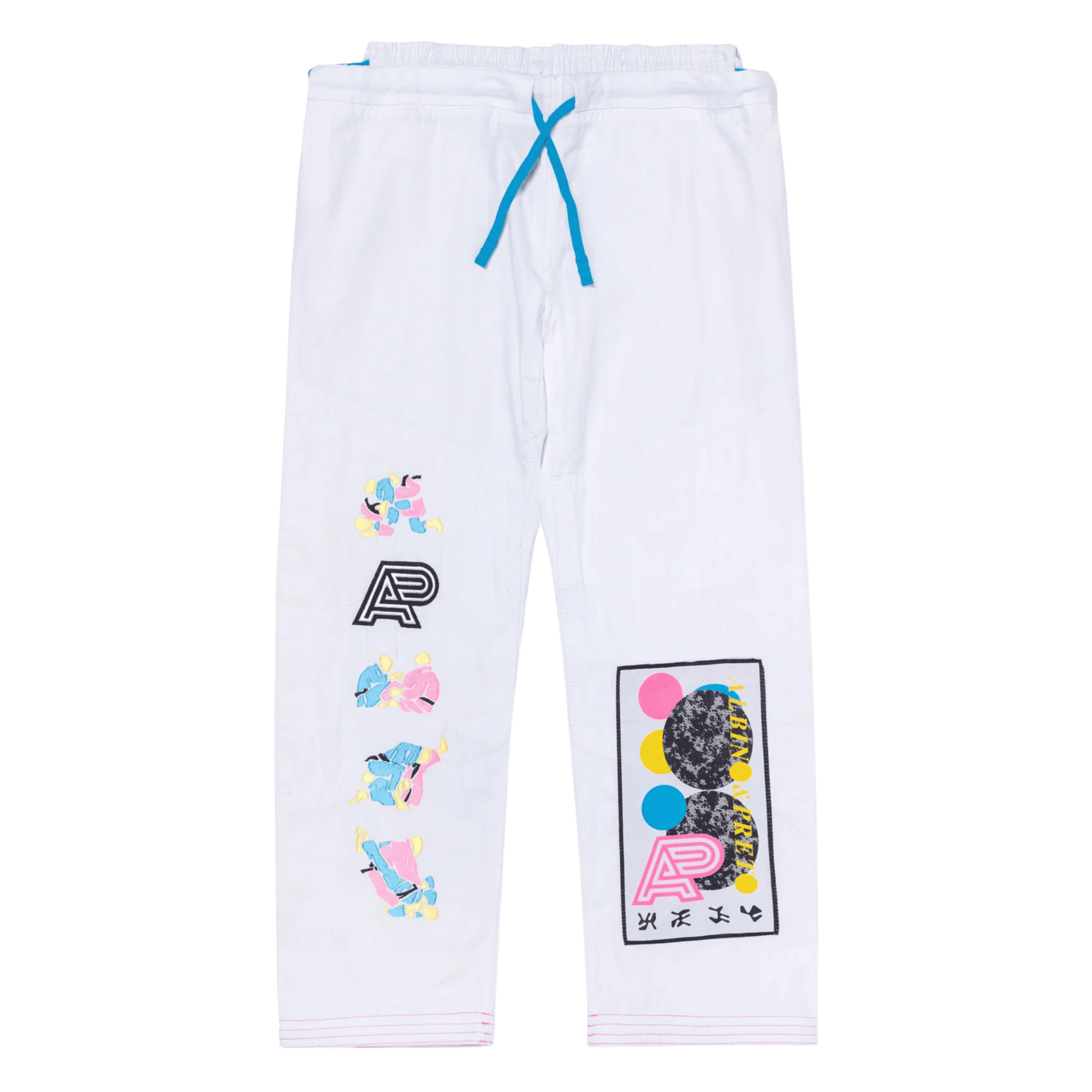 Albino Preto A&P Sanktuary BJJ Gi Pearl Weave Jiu Jitsu Kimono