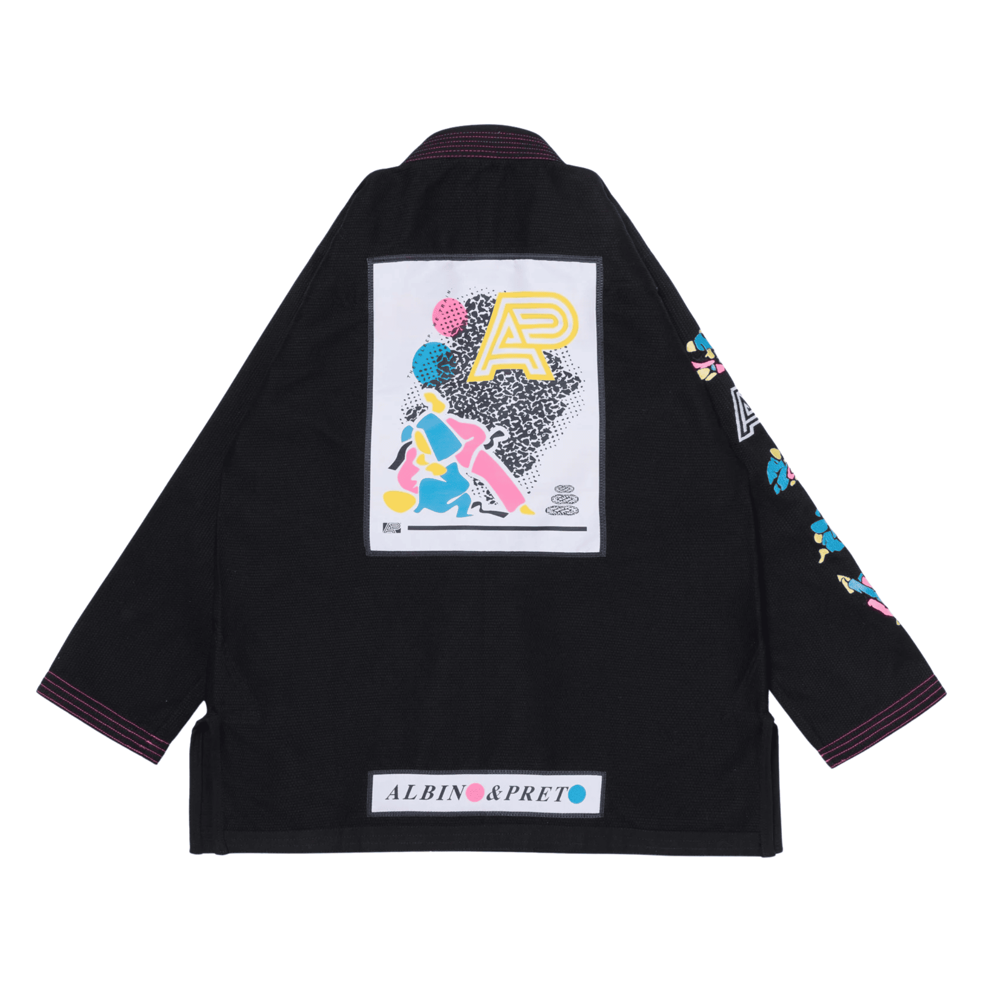 Albino Preto A&P Sanktuary BJJ Gi Pearl Weave Jiu Jitsu Kimono