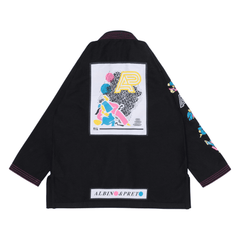 Albino Preto A&P Sanktuary BJJ Gi Pearl Weave Jiu Jitsu Kimono