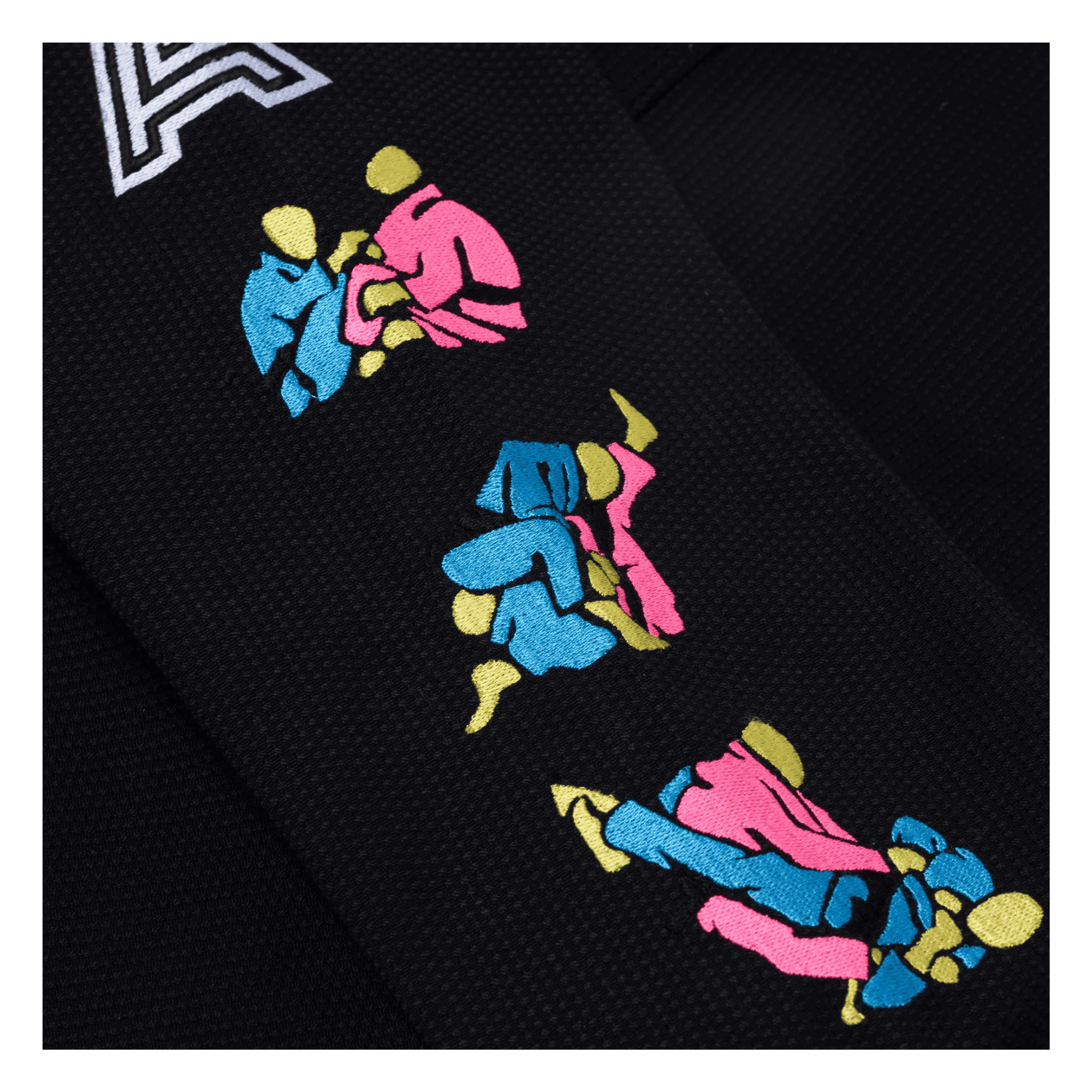 Albino Preto A&P Sanktuary BJJ Gi Pearl Weave Jiu Jitsu Kimono