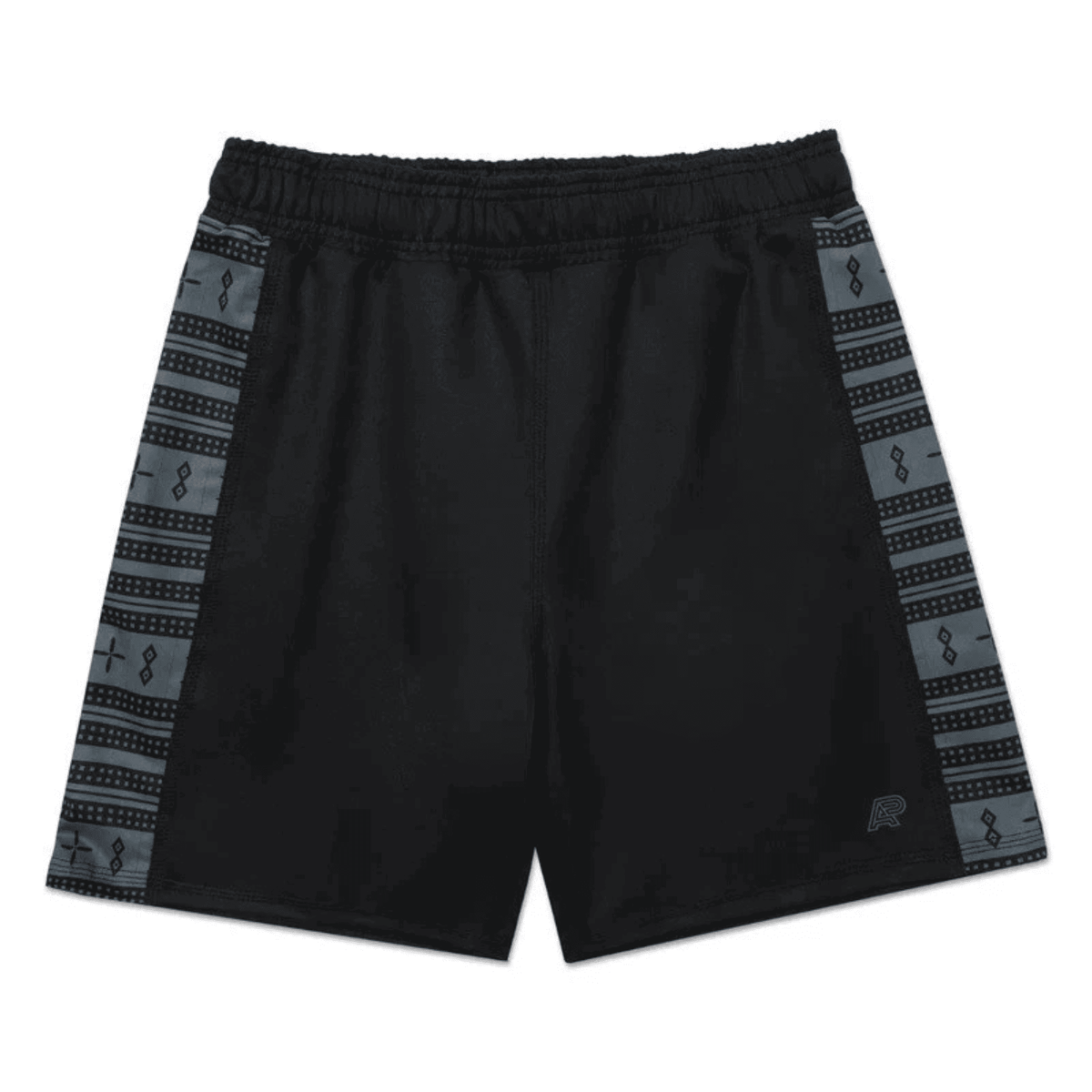 Albino & Preto Thaqafa Fitted Shorts Black BJJ Training Shorts