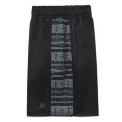 Albino & Preto Thaqafa Fitted Shorts Black BJJ Training Shorts