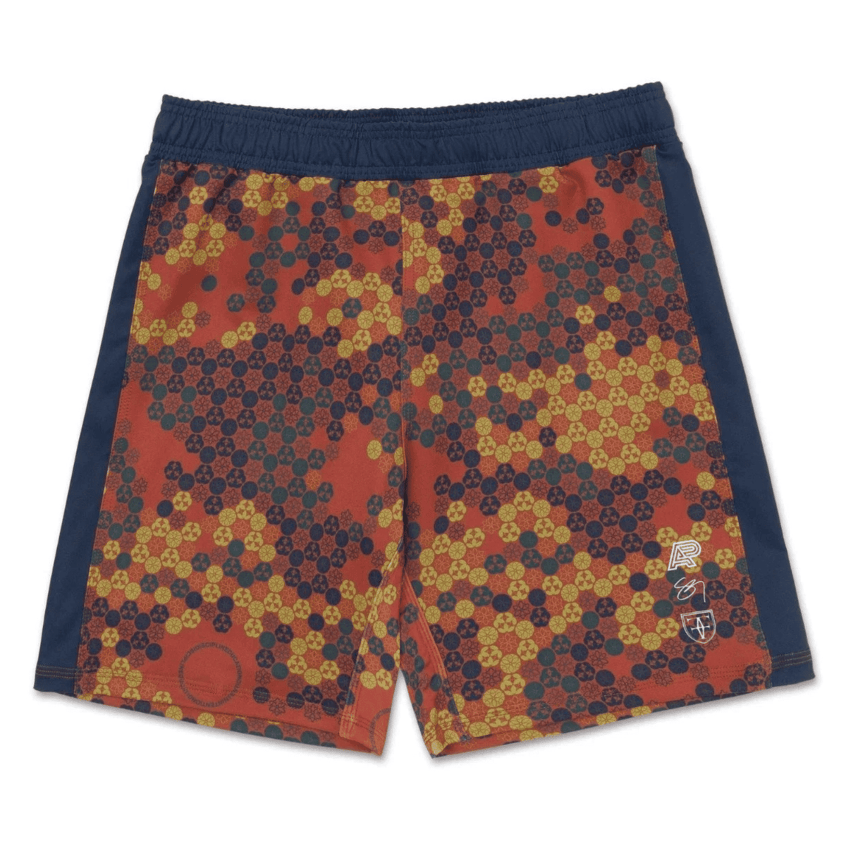A&P x FITTED x Sig Zane IP Shorts Blue BJJ Training Shorts