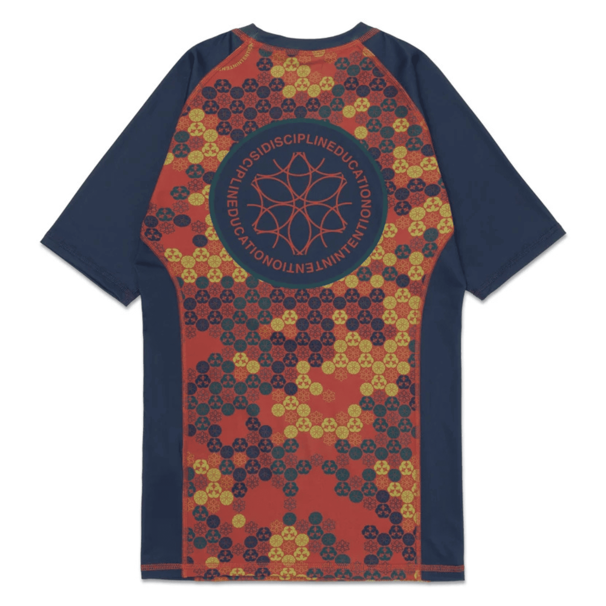 Albino Preto A&P x Sig Zane IP Blue BJJ Rashguard Short Sleeve