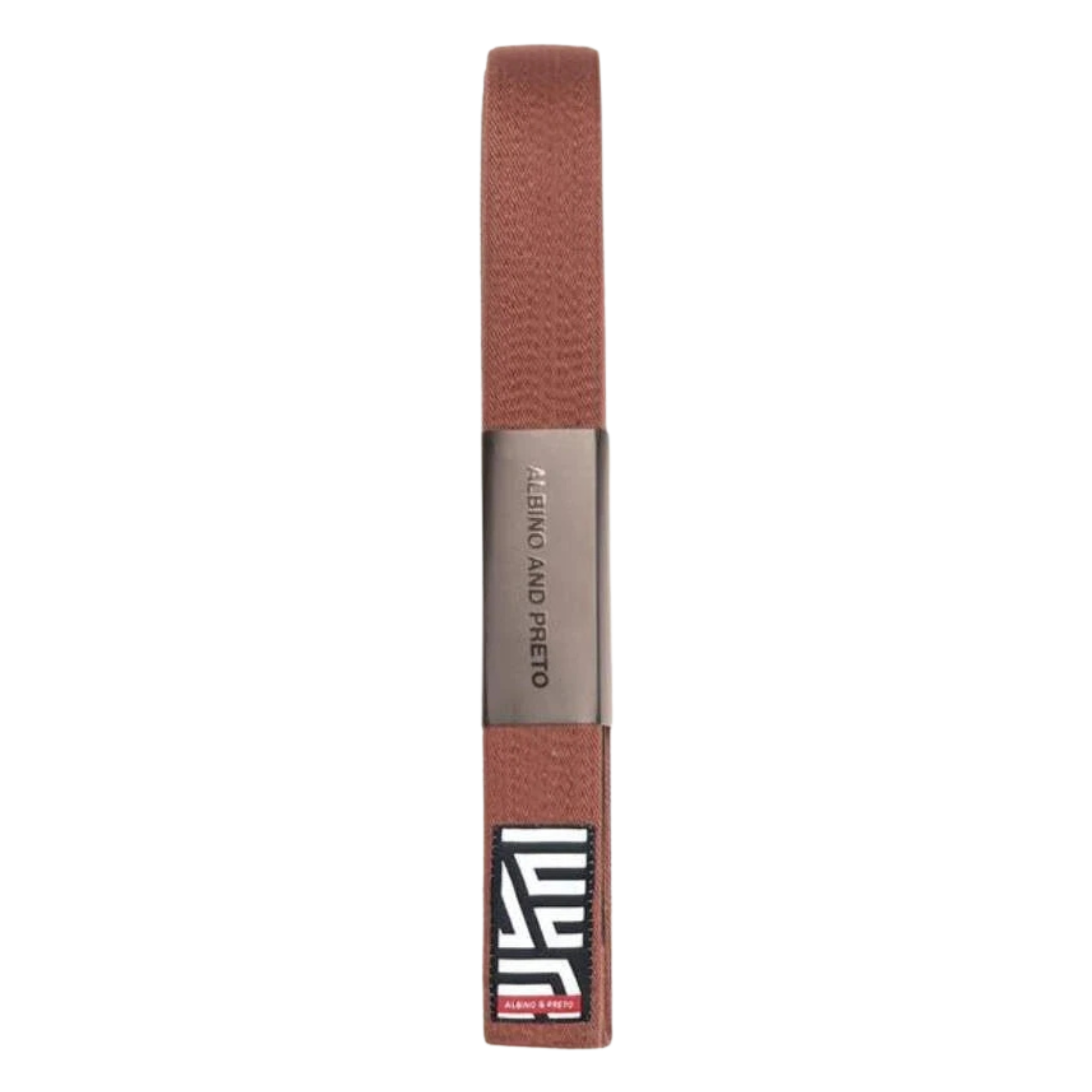 Albino & Preto A&P Classic Herringbone BJJ Belt