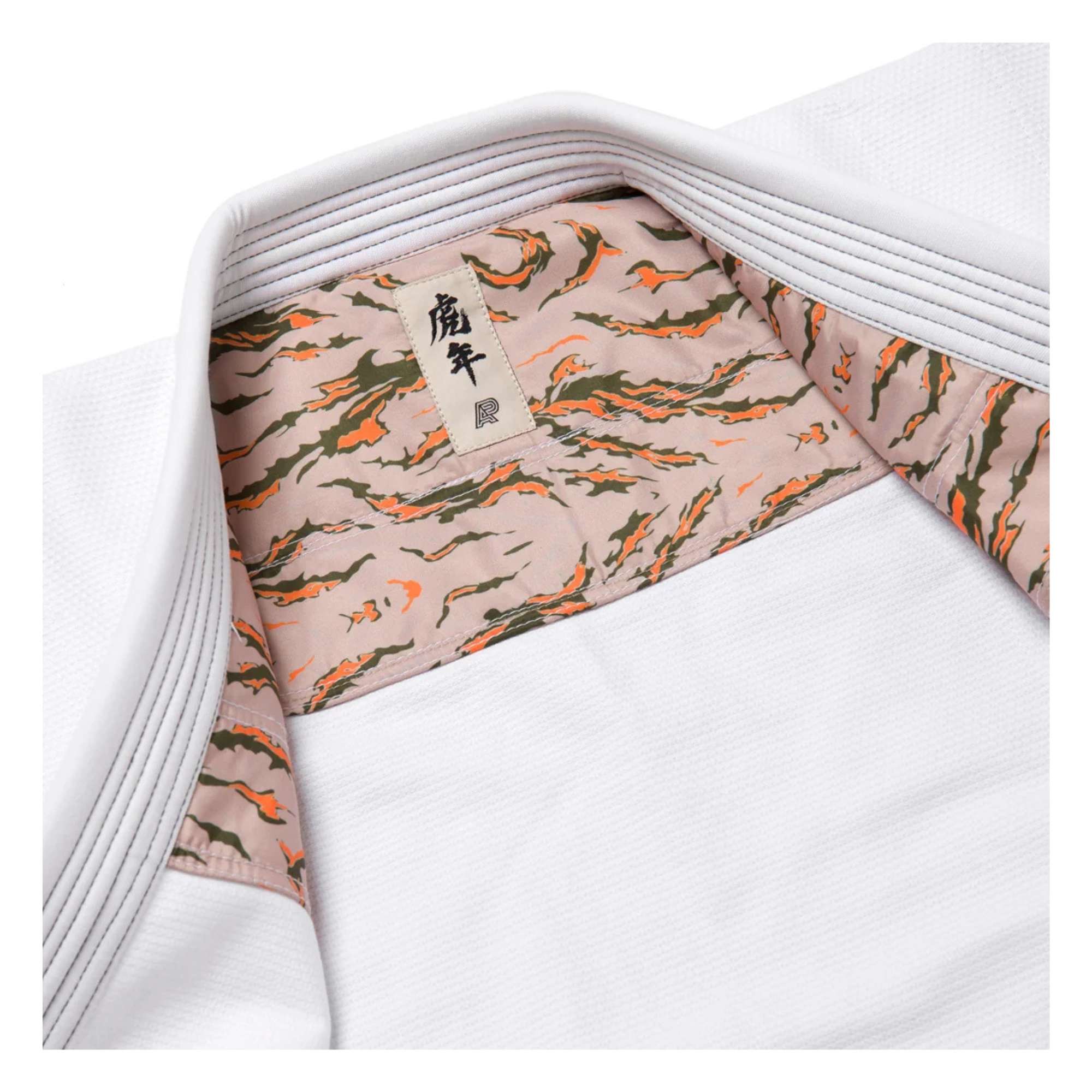 Albino & Preto Batch 110 Year of the Tiger White BJJ Gi with Bag
