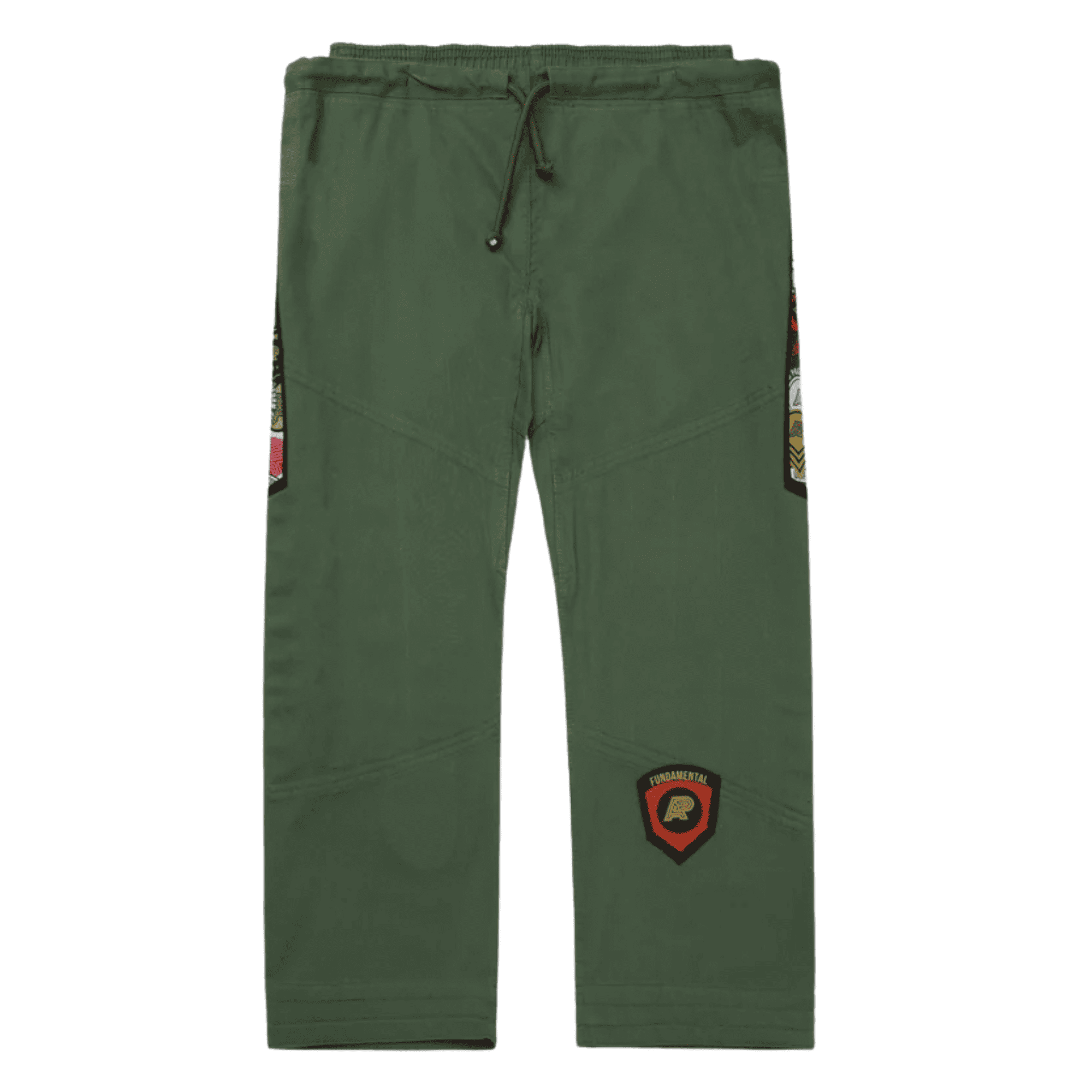 A&P Fundamental BJJ Gi Olive Pearl Weave Jiu Jitsu Kimono