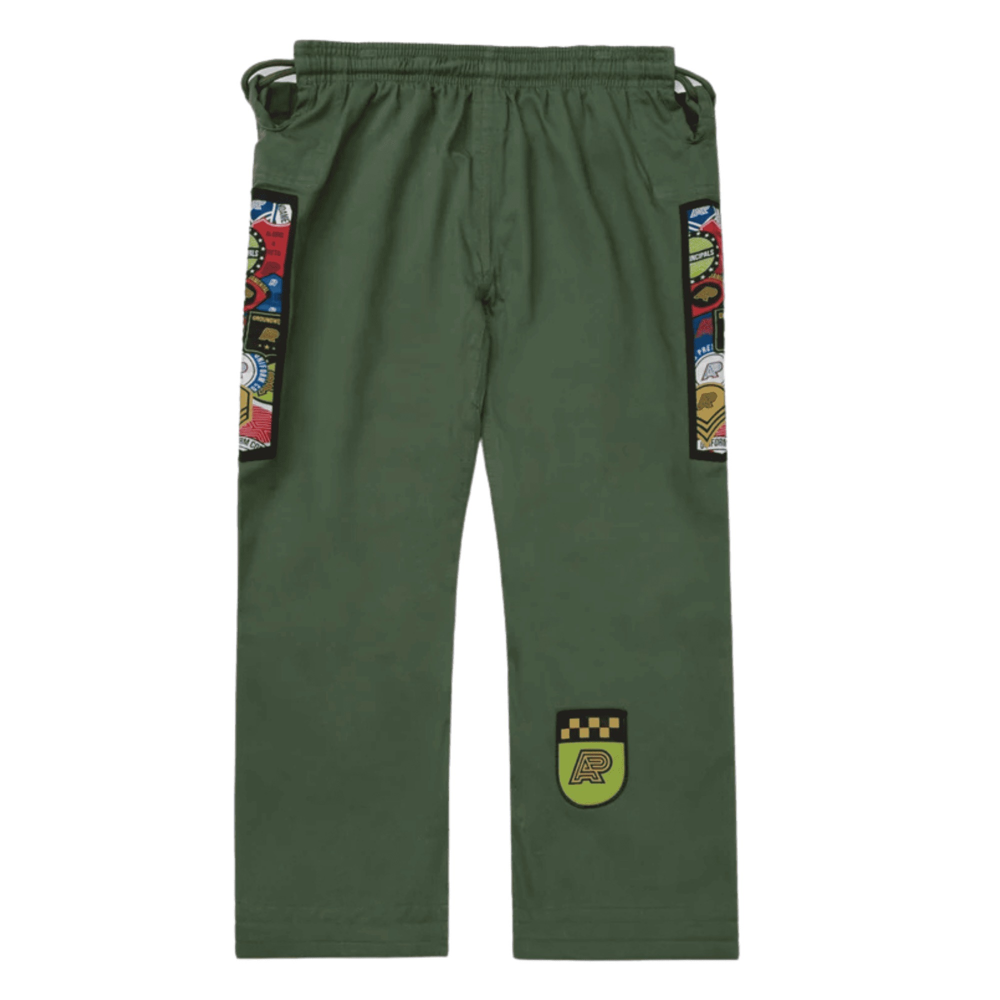 A&P Fundamental BJJ Gi Olive Pearl Weave Jiu Jitsu Kimono