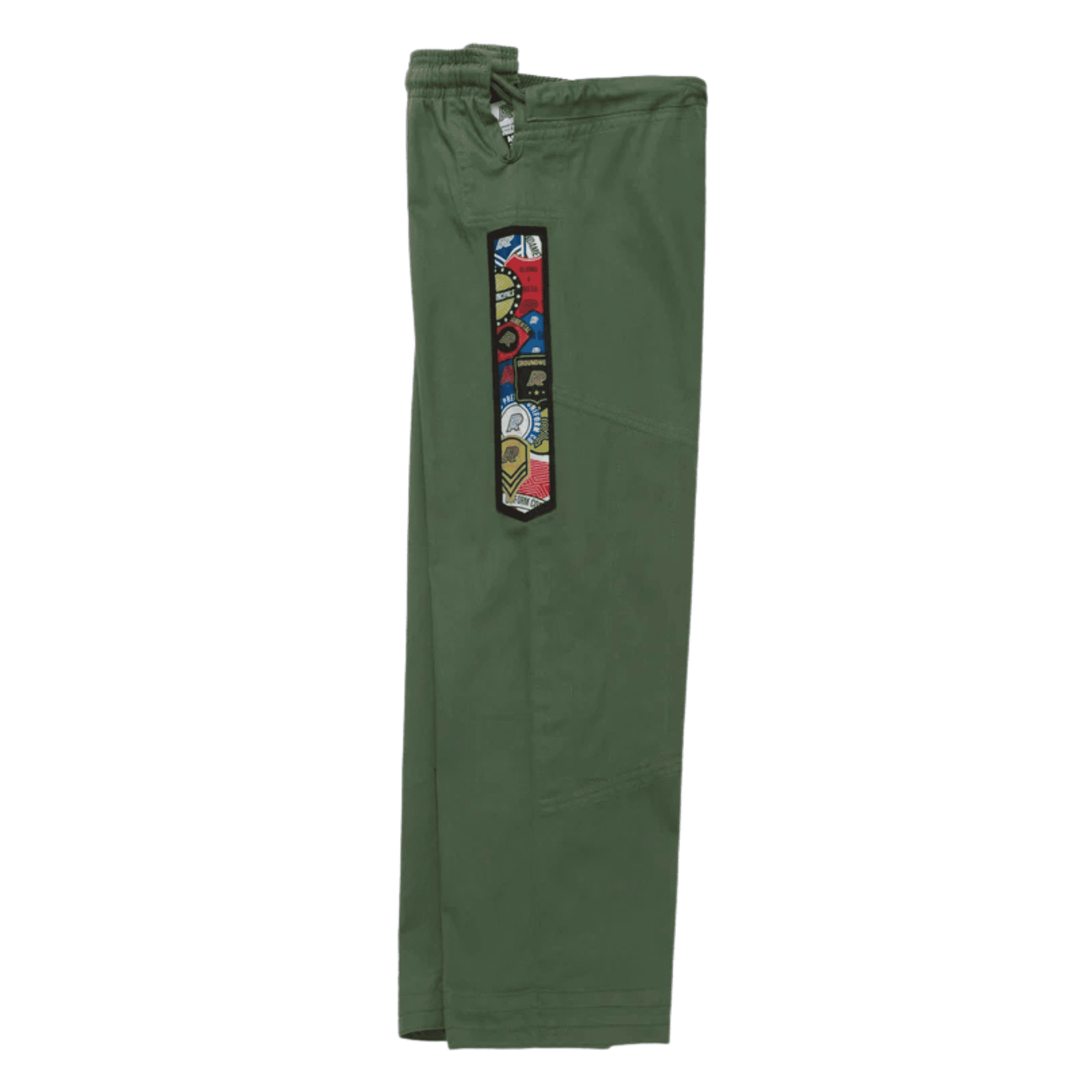 A&P Fundamental BJJ Gi Olive Pearl Weave Jiu Jitsu Kimono