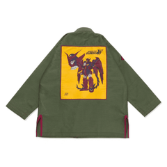 A&P x Gundam Epyon BJJ Gi Olive Pearl Weave Jiu Jitsu Kimono