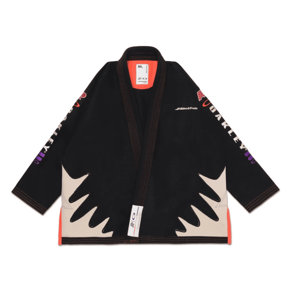 Albino Preto A&P x Oakley Black BJJ Gi Brazilian Jiu Jitsu Kimono