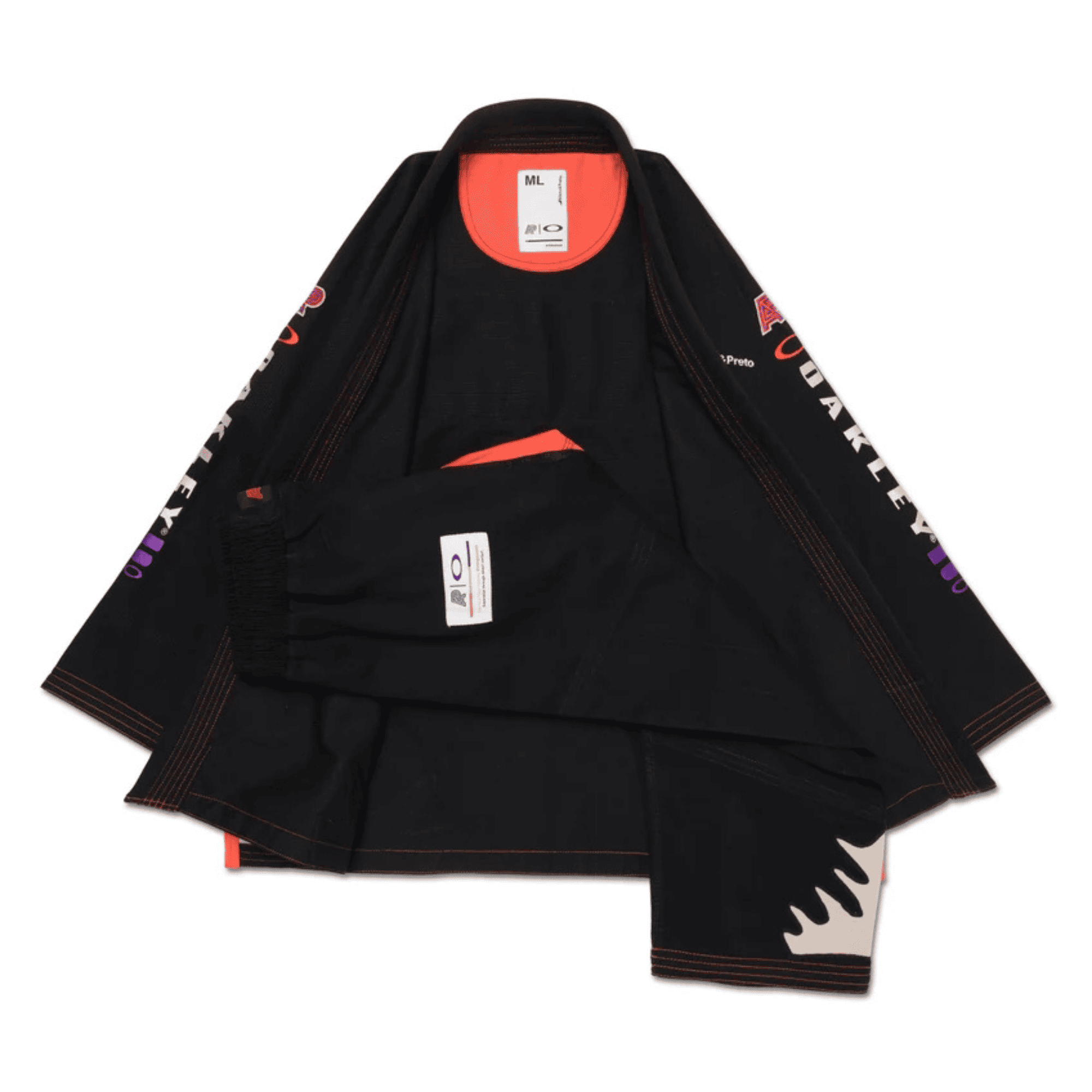 Albino Preto A&P x Oakley Black BJJ Gi Brazilian Jiu Jitsu Kimono