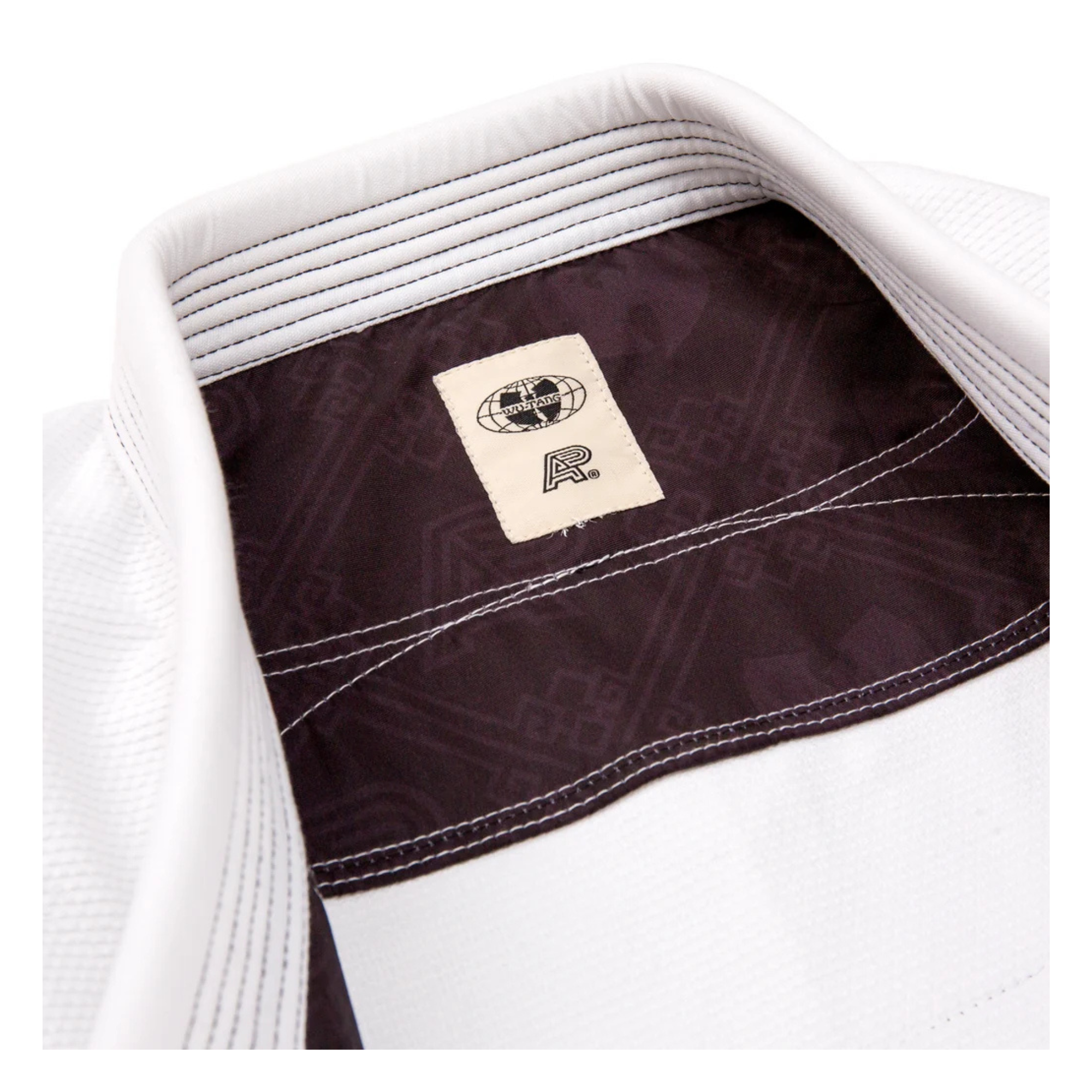 A&P x Wu Tang 2 BJJ Gi White Pearl Weave Jiu Jitsu Kimono