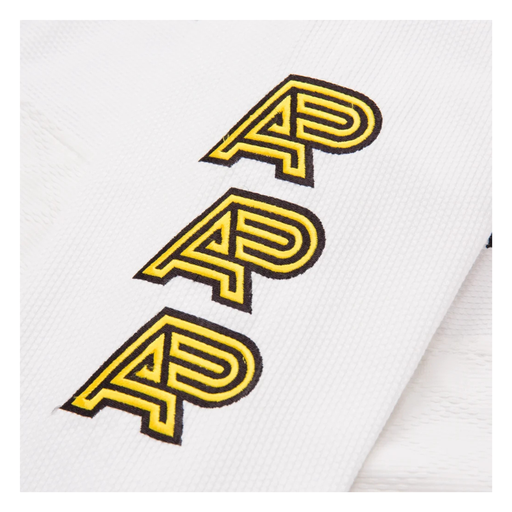 A&P x Wu Tang 2 BJJ Gi White Pearl Weave Jiu Jitsu Kimono