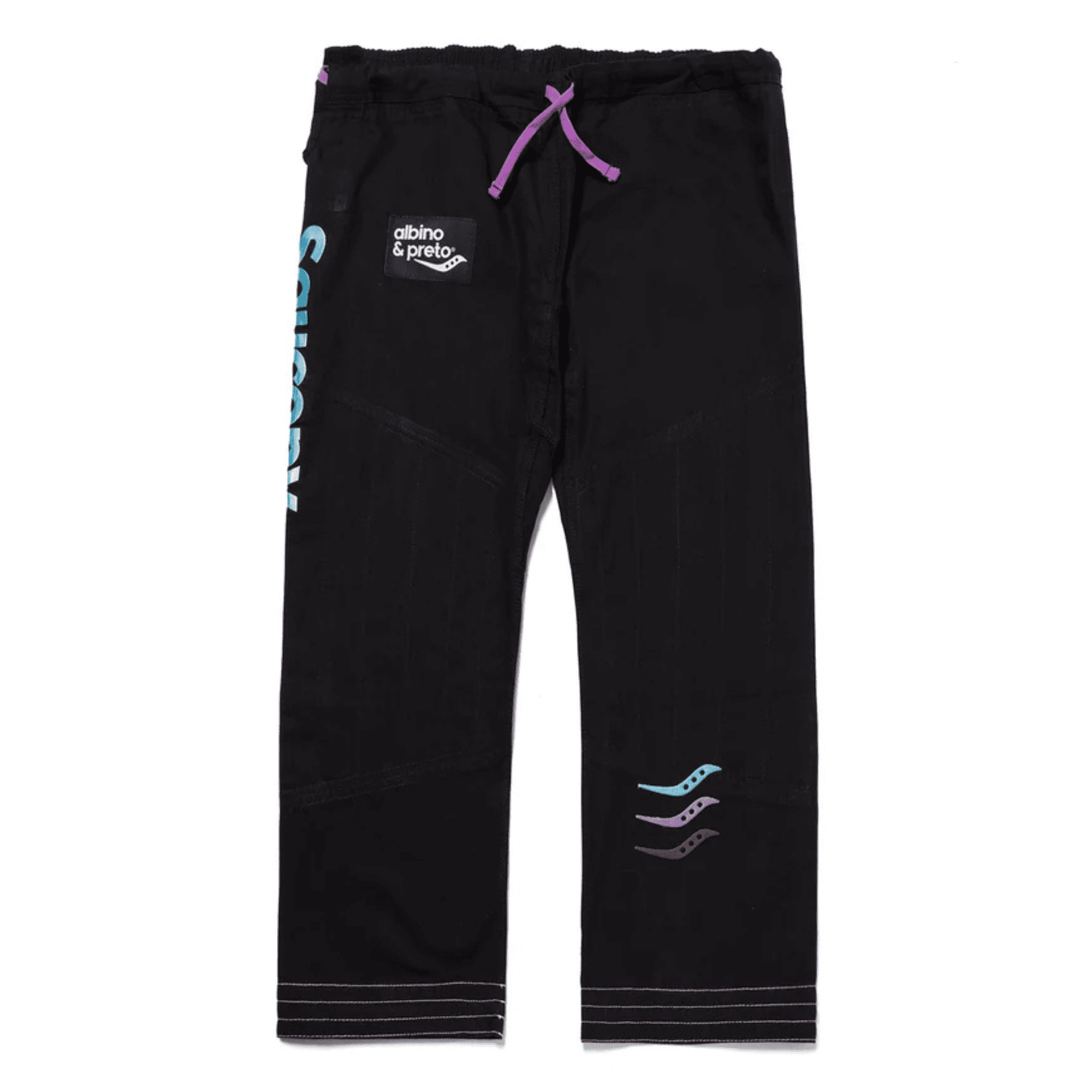 A&P x Saucony BJJ Gi Black Pearl Weave Jiu Jitsu Kimono with Free Bag