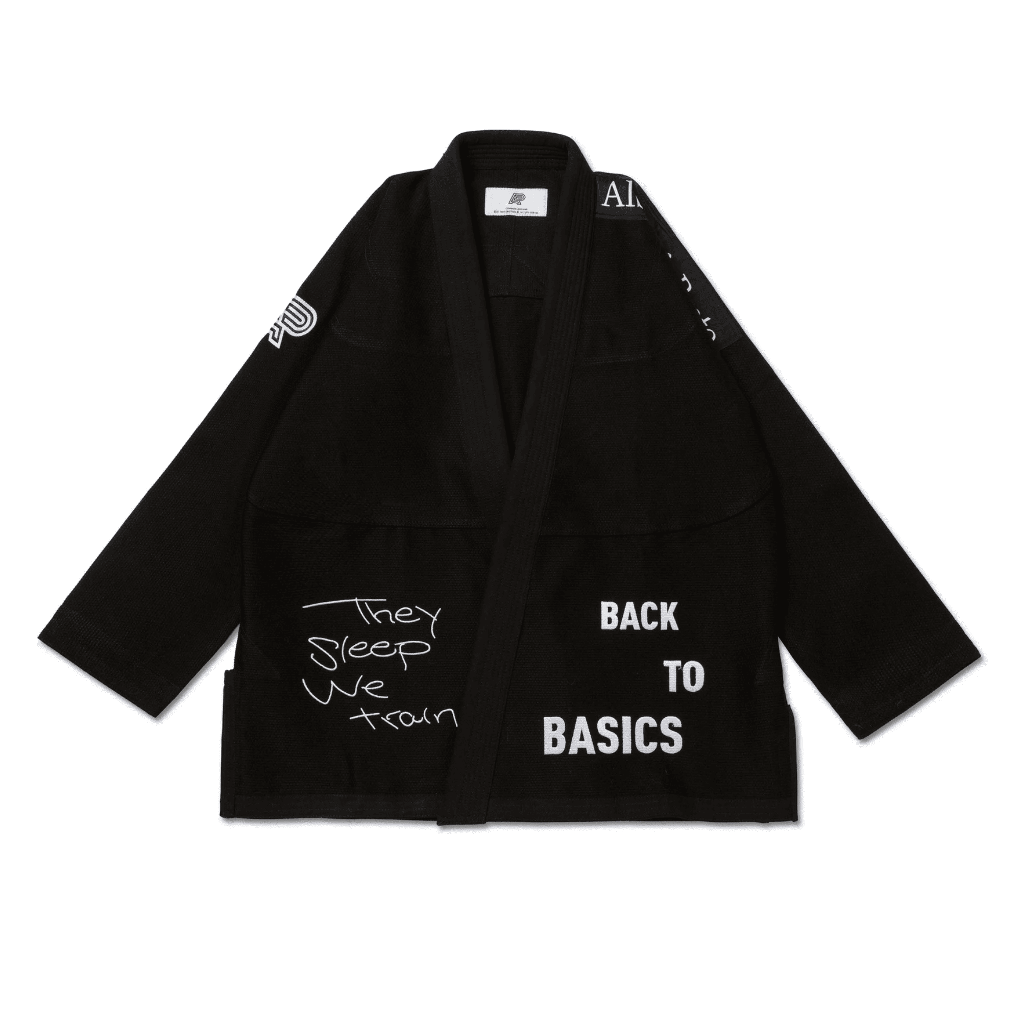 Albino & Preto TSWT BJJ Gi White Black Pearl Weave Kimono Uniform