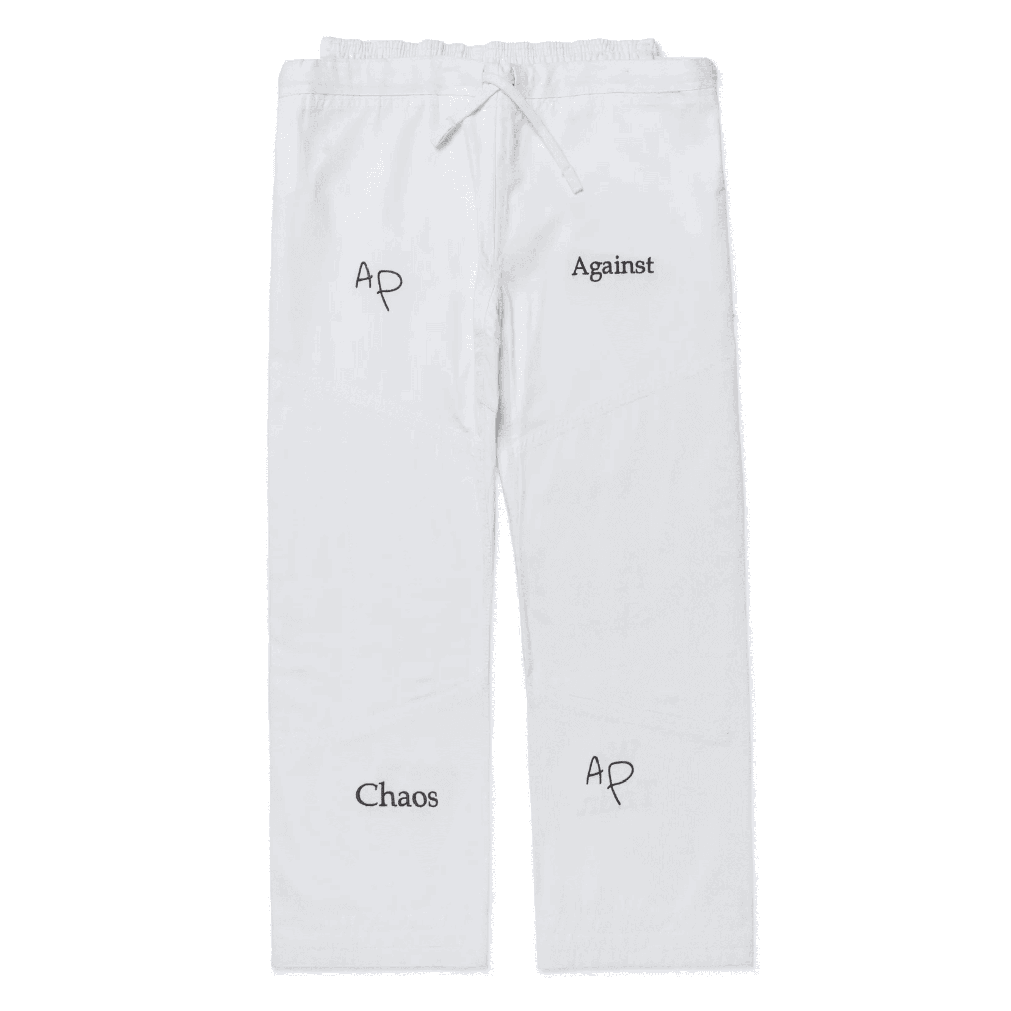 Albino & Preto TSWT BJJ Gi White Black Pearl Weave Kimono Uniform